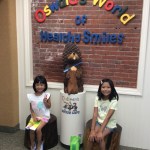 oswald the beaver with patient and dentist 4