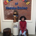 oswald the beaver with patient and dentist 8