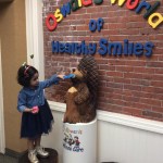 oswald the beaver with patient and dentist 10