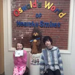oswald the beaver with patient and dentist 11