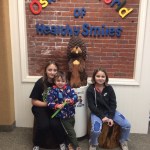 oswald the beaver with patient and dentist 15