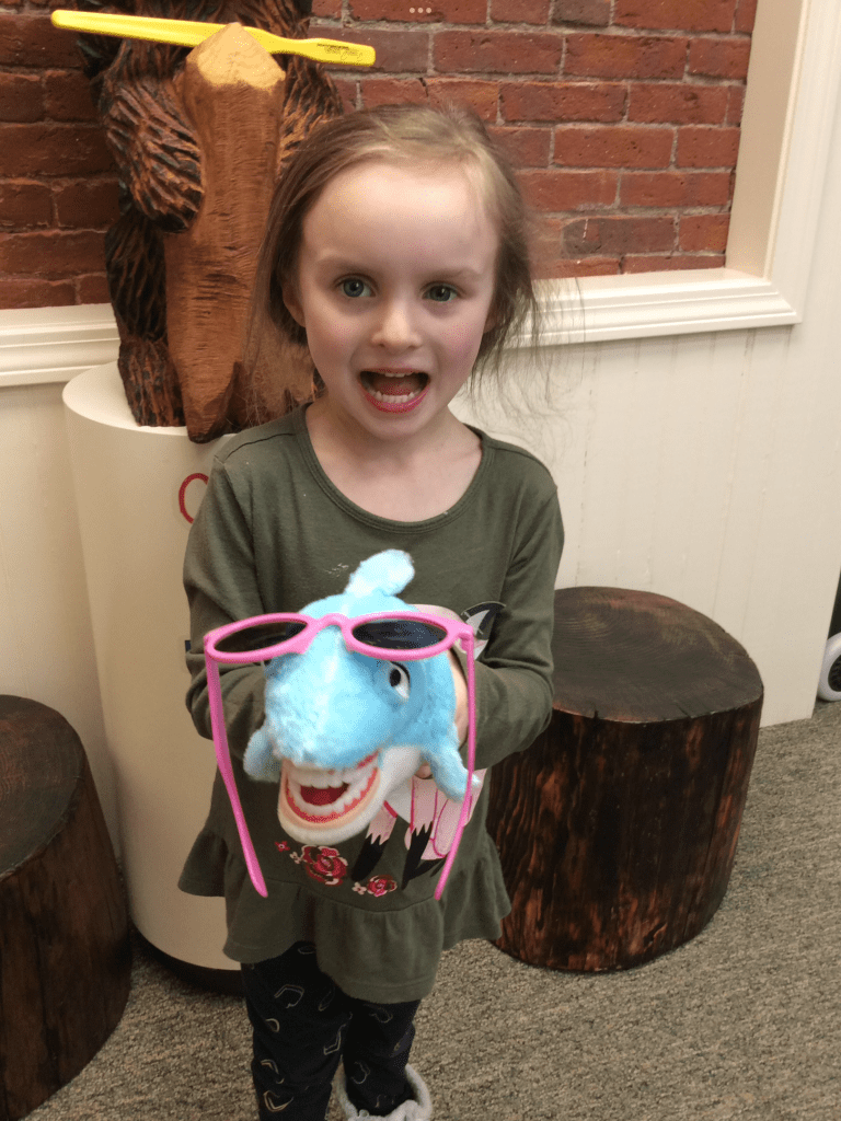 Kid on No Cavity Club Wall of Fame for 2024