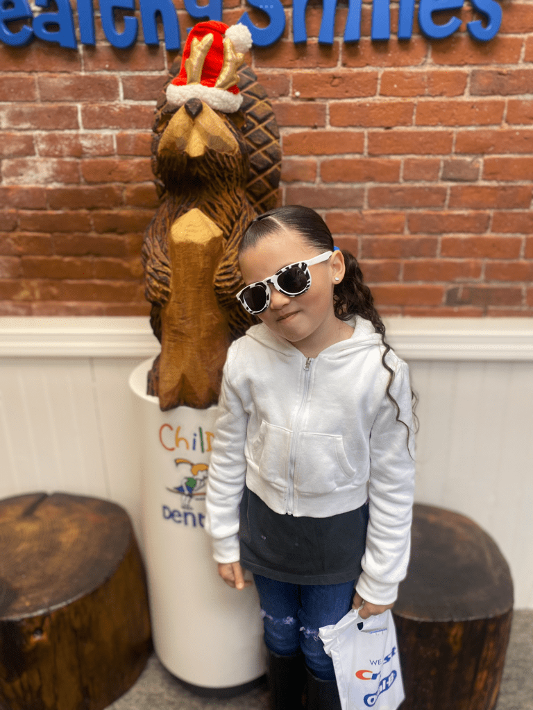 Kid on No Cavity Club Wall of Fame for 2024