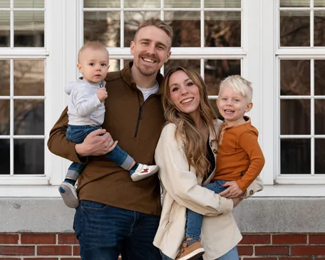 Dr. Zach and family