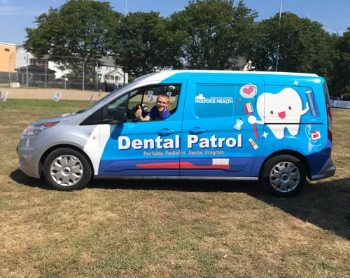 Holyoke Mobile Dental Unit Back to School Even!